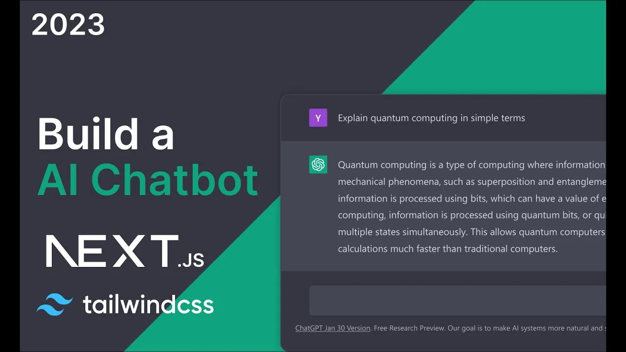 AI Chatbot with Next.js 13